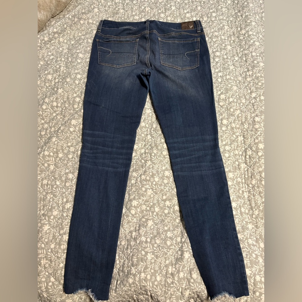 American Eagle Jeggings mid rise size 12 long